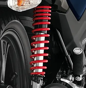 5-Step Adjustable Suspension